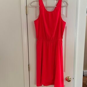 Bright Athleta wrap dress